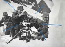 SUPER Repro Foto Gebirgsjäger