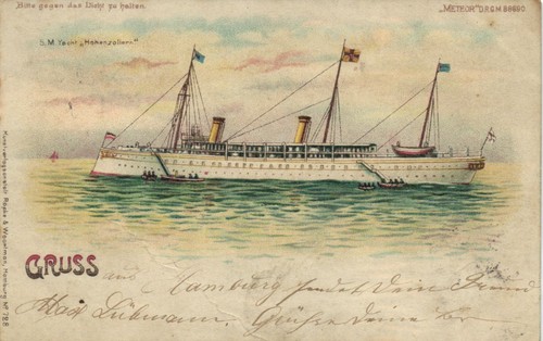 Ships steamer yacht - pc, s.m.