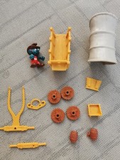 Schlumpf,Western, 4.0603,Playset ,Ersatzteile,1984, Hong Kong 