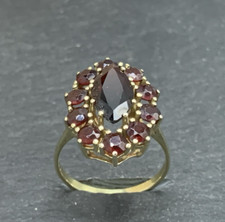 Granat Ring  333er  Gold  Gr. 54