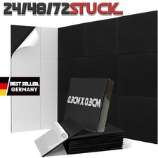 Akustik Wandpaneel Schallschutz Akustikplatten Selbstklebend Studio24/48/72Stück