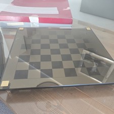 Schweres Schachspiel Aus Glas