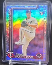 Zebby Matthew's 2025 Topps