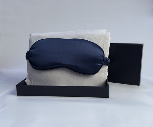 Maulbeerseide schlafmaske blau - maulbeerseide-schlafmaske,