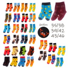 lustige bunte witzige Strümpfe Socken Damen Herren Kinder 34 36 37 40 41 42 44 