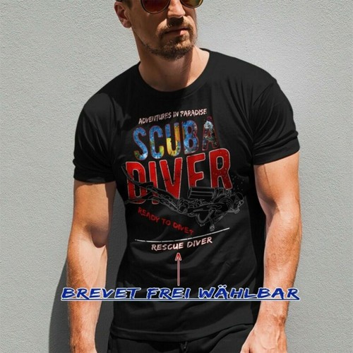 Shirt taucher dive master - taucher,