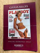 GIULIA SIEGEL - Autogrammkarte - original signiert