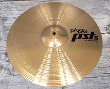 Paiste PST5  18" Rock Crash Bronze Cymbal Drums Schlagzeug •TOPZUSTAND•