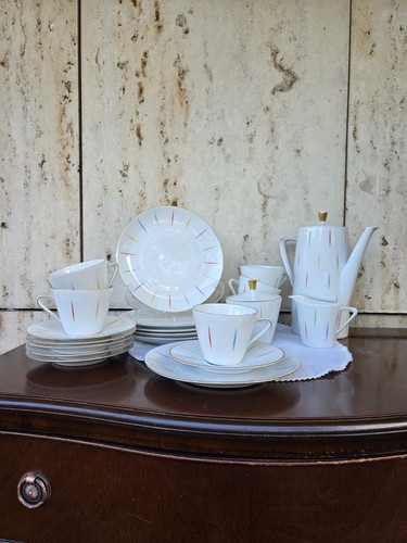 50er jahre kaffeeservice - kaffeeservice, 6