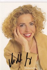 Autogramm - Michaela May