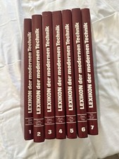 Das Moderne Lexikon der Technik. 7 Bände. Sehr guter Zustand.