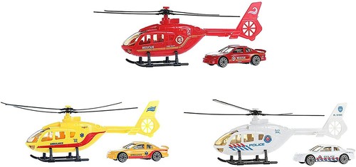 Hubschrauber mit auto - mit,