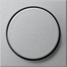 Gira 065026 Abdeckung mit Knopf für Dimmer und elektronisches Potentiometer
