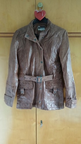 Lederjacke parka damen - lederjacke,