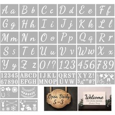 Buchstaben Schablone