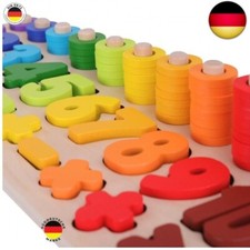 ® Holz-Puzzle mit Zahlen für