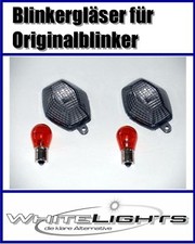 Schwarze Blinker Gläser