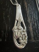 Kettenanhänger blume aus - blume,