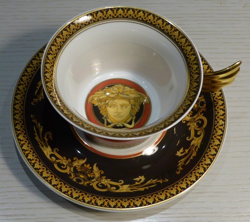Rosenthal versace medusa red - versace,