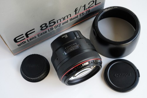 Canon lens 85mm 2 l - ef, f/1.2
