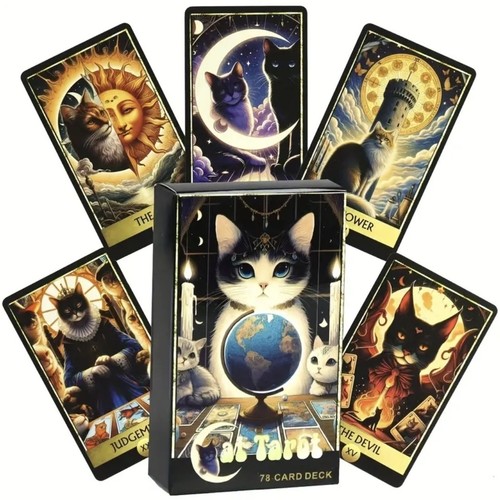 Cat tarot orakelkarten - |, 78