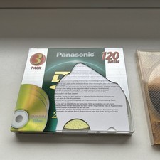 3Pack Panasonic DVD-RAM Disc 4.7 GB 120 Minuten / Rohling NEU