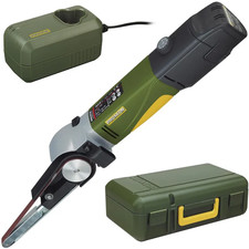 Proxxon 29810 Bandfeile BS/A, Akku, 10,8V/2,6Ah, mit Akku, Ladegerät, Koffer