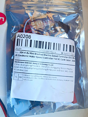 Micro esc 20a - 20a, gebürsteter