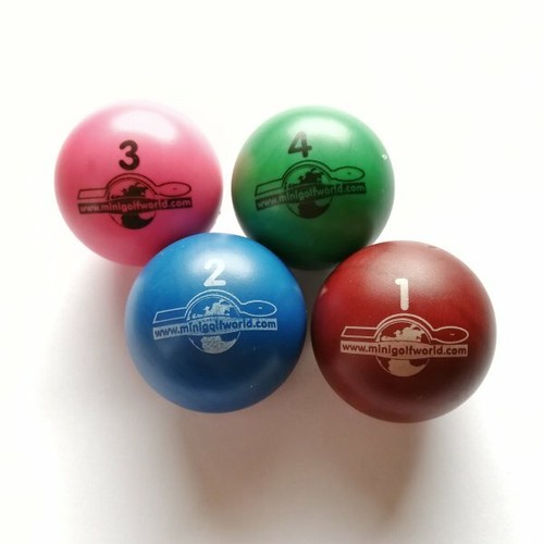 Minigolfbälle 4er set - 4er,
