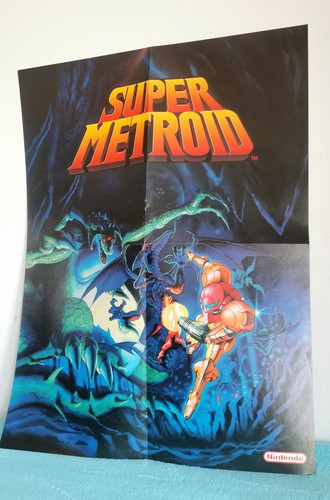 Super metroid poster - super, aus