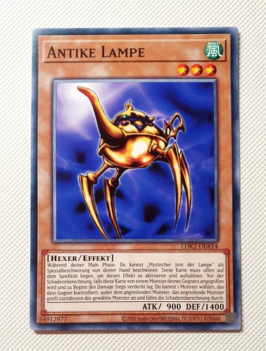 Yugioh antike lampe ldk2 - yugioh!,