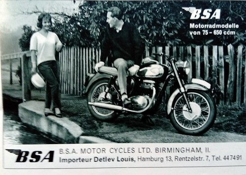 Bsa 650 ccm originale - 650, ccm,
