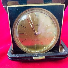 7 Levels Reisewecker antik