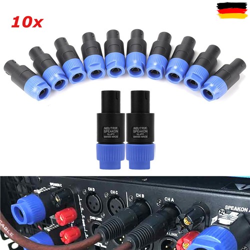 10x speakon lautsprecher - 10x,