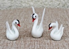 Schwanenfamilie bestehend aus