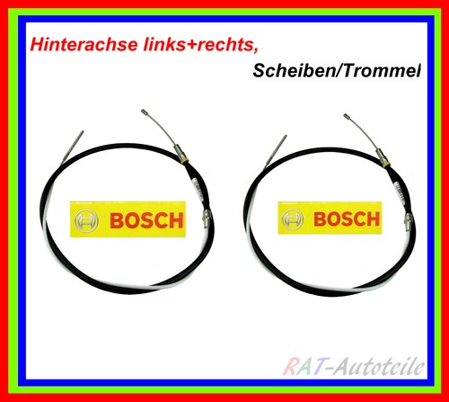 Handbremsseile re bmw 5 - 2, x