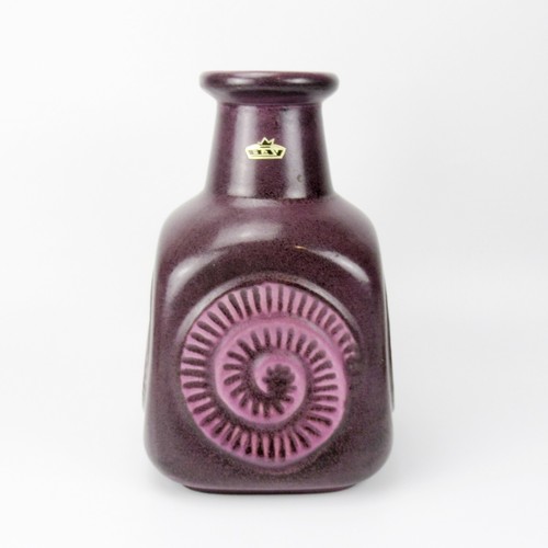 Bay keramik fossil vase - fossil, 60er