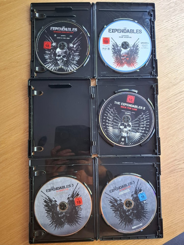 The expendables trilogie 4x - /,