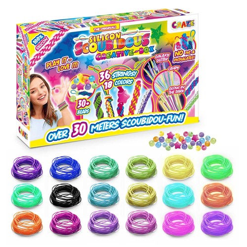 Craze scoubidou bänder - scoubidou,