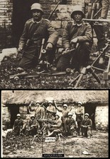 Foto 1.WK Sturmtrupp Granaten und Granatwerfer Stormtrooper w Grenade Launcher