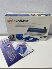 GBC BindMate Bindegerät Bindemaschine Spiralbindegerät Stanzgerät + Zubehör