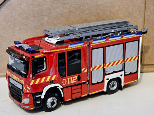 Feuerwehr eigenbau daf - h0,,