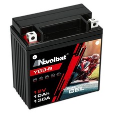 Motorradbatterie Novelbat GEL YB9-B 12V 10Ah Wartungsfrei Top Angebot