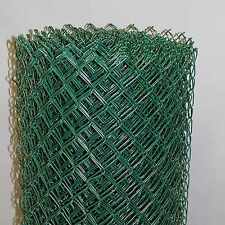 Rolle Maschendrahtzaun grün Drahtzaun 4-Eck Geflecht Draht Zaun Gartenzaun