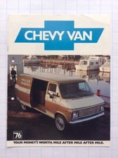 #10123 Prospekt CHEVY VAN 1976