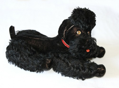 Steiff pudel snobby liegend - pudel,