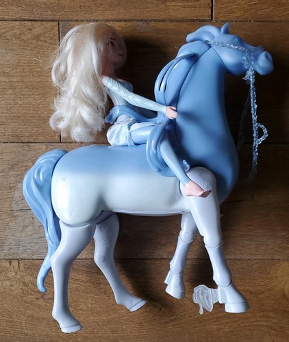 Barbie elsa mit pferd - mit,