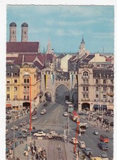 AK München Karlsplatz Stachus Tram Straßenbahn Autos Oldtimer