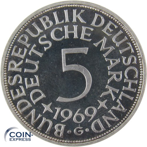 Deutschland münze 1969 g - deutschland, dm