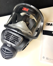 3M ™ Wiederverwendbare Vollmaske FF-302 Reusable Full Face Mask Gr. M/L NEU